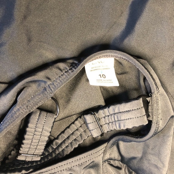 VENUS Black One Piece Swimsuit with Adjustable Straps SIZE 10 NWOT - Picture 14 of 16